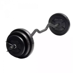 Mancuernas Iron Gym 23kg Ajustable All In One Curl Bar