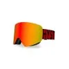 Mascara Esquí Hysteresis Illicit Negro Lente Rojo Cinta Rojo -Fitness comercio mascara esqui hysteresis illicit negro lente rojo cinta rojo