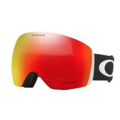 Mascara Esquí Oakley Flight Deck Negro Mate Prizm Torch Ird