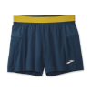 Pantalón Corto Brooks Sherpa 5" 2-in-1 Azul Dorado Hombre -Fitness comercio pantalon corto brooks sherpa 5 2in1 azul dorado hombre