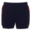 Pantalón Running Asics 5.5" Short Negro/rojo Mujer -Fitness comercio pantalon running asics 55 short negrorojo mujer