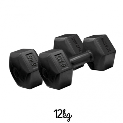 Pesas Iron Gym 6kg X 2 Fixed Hex Dumbbell