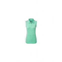 Foot Joy Polo De Golf Footjoy Interloock Sin Mangas Verde Mujer