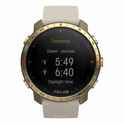 Reloj Polar Grit X Pro Oro ártico S-l -Fitness comercio reloj polar grit x pro oro artico sl 3