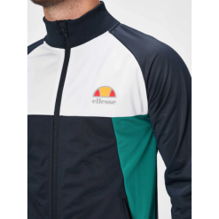 Sudadera Ellesse Patri Marino Blanco Verde Hombre -Fitness comercio sudadera ellesse patri marino blanco verde hombre 2