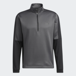 Adidas Golf Sudadera Golf Adidas Color Block Quarter Zip Gris Hombre -Fitness comercio sudadera golf adidas color block quarter zip gris hombre 3