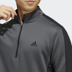 Adidas Golf Sudadera Golf Adidas Color Block Quarter Zip Gris Hombre -Fitness comercio sudadera golf adidas color block quarter zip gris hombre 4