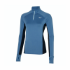Sudadera Mizuno Active Warmalite HZ Azul Mujer
