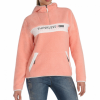 Sudadera Polar +8000 Aline Salmón Mujer -Fitness comercio sudadera polar 8000 aline salmon mujer