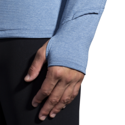 Sudadera Running Brooks Notch Thermal 2.0 Azul Hombre -Fitness comercio sudadera running brooks notch thermal 20 azul hombre 4