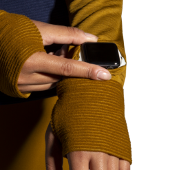 Sudadera Running Brooks Notch Thermal 2.0 Azul Marrón Mujer -Fitness comercio sudadera running brooks notch thermal 20 azul marron mujer 6