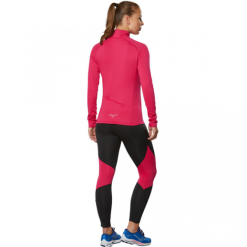 Sudadera Running Mizuno Active Warmalite HZ Rosa Mujer -Fitness comercio sudadera running mizuno active warmalite hz rosa mujer 2