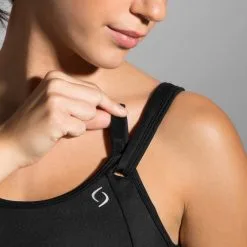 Sujetador Deportivo Brooks Fiona Negro Mujer 9 Sujetador Deportivo Brooks Fiona Negro Mujer -Fitness comercio sujetador deportivo brooks fiona negro mujer 2