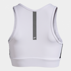 Sujetador Deportivo Joma R-Night Blanco Negro Mujer -Fitness comercio sujetador deportivo joma rnight blanco negro mujer 1