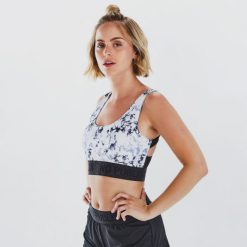 Sujetador Deportivo No Publik Caprera Blanco Multi Mujer