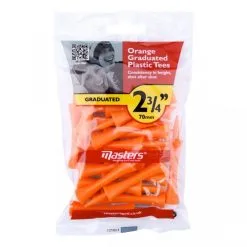 Tees Golf Masters Graduated 70mm Naranja -Fitness comercio tees golf masters graduated 70mm naranja 1