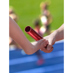 Testigo Relevos Softee Aluminio Antideslizante Rojo -Fitness comercio testigo relevos softee aluminio antideslizante rojo 2