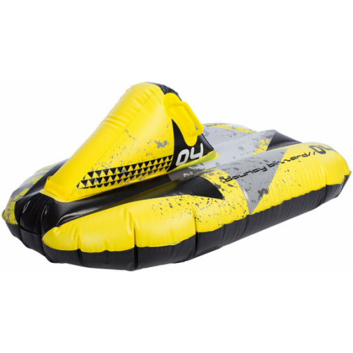 Trineo Inflable Restart Bouncy Blizzard Amarillo Negro -Fitness comercio trineo inflable restart bouncy blizzard amarillo negro