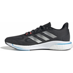 Zapatillas Adidas Supernova + Negro Plata Hombre -Fitness comercio zapatillas adidas supernova negro plata hombre 1