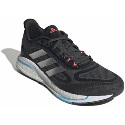 Zapatillas Adidas Supernova + Negro Plata Hombre -Fitness comercio zapatillas adidas supernova negro plata hombre 2