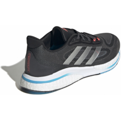 Zapatillas Adidas Supernova + Negro Plata Hombre -Fitness comercio zapatillas adidas supernova negro plata hombre 3