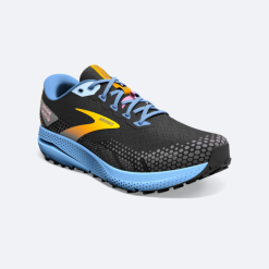 Zapatillas Brooks Divide 3 Negro Azul Amarillo Mujer -Fitness comercio zapatillas brooks divide 3 negro azul amarillo mujer 2