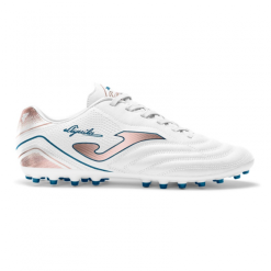 Zapatillas Fútbol Joma Aguila AG 2332 Blanco Oro Hombre