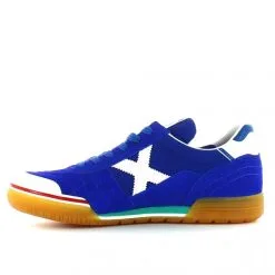 Zapatillas Futbol Munich Gresca 03 Azul Royal Blanco Unisex -Fitness comercio zapatillas futbol munich gresca 03 azul royal blanco unisex 2