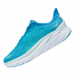 Zapatillas Hoka Clifton 8 Azul Claro Blanco Hombre -Fitness comercio zapatillas hoka clifton 8 azul claro blanco hombre 1