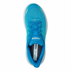 Zapatillas Hoka Clifton 8 Azul Claro Blanco Hombre -Fitness comercio zapatillas hoka clifton 8 azul claro blanco hombre 4