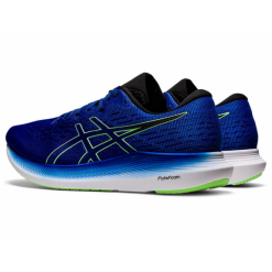 Zapatillas Running Asics EvoRide 2 Azul Lima Hombre -Fitness comercio zapatillas running asics evoride 2 azul lima hombre 1