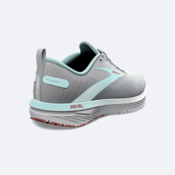 Zapatillas Running Brooks Revel 6 Gris Verde Mujer -Fitness comercio zapatillas running brooks revel 6 gris verde mujer 3
