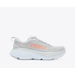 Zapatillas Running Hoka Bondi 8 Gris Mujer