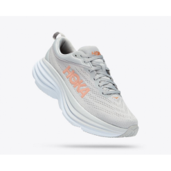 Zapatillas Running Hoka Bondi 8 Gris Mujer -Fitness comercio zapatillas running hoka bondi 8 gris mujer 3