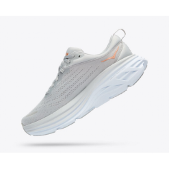 Zapatillas Running Hoka Bondi 8 Gris Mujer -Fitness comercio zapatillas running hoka bondi 8 gris mujer 5
