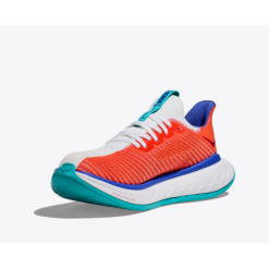 Zapatillas Running Hoka Carbon X 3 Blanco Azul Fuego Hombre -Fitness comercio zapatillas running hoka carbon x 3 blanco azul fuego hombre 2