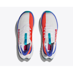 Zapatillas Running Hoka Carbon X 3 Blanco Azul Fuego Hombre -Fitness comercio zapatillas running hoka carbon x 3 blanco azul fuego hombre 4