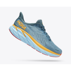 Zapatillas Running Hoka Clifton 8 Azul Amarillo Hombre -Fitness comercio zapatillas running hoka clifton 8 azul amarillo hombre 2
