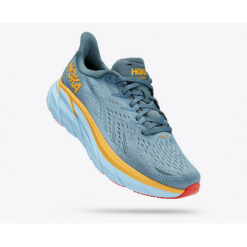 Zapatillas Running Hoka Clifton 8 Azul Amarillo Hombre -Fitness comercio zapatillas running hoka clifton 8 azul amarillo hombre 3
