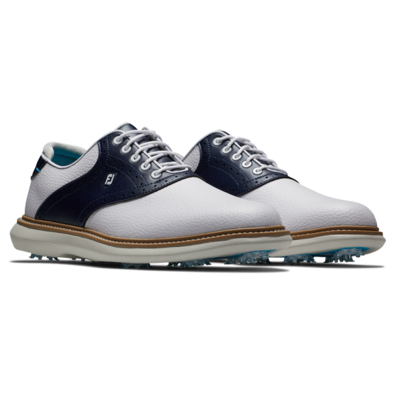 Foot Joy Zapato Golf Footjoy Traditions Blanco Marino Hombre 9 Foot Joy Zapato Golf Footjoy Traditions Blanco Marino Hombre - Imagen 7