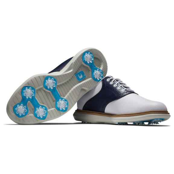 Foot Joy Zapato Golf Footjoy Traditions Blanco Marino Hombre 11 Foot Joy Zapato Golf Footjoy Traditions Blanco Marino Hombre - Imagen 9
