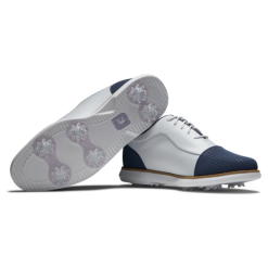 Foot Joy Zapato Golf Footjoy Traditions Mujer Blanco/azul -Fitness comercio zapato golf footjoy traditions mujer blancoazul 4