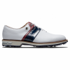 Foot Joy Zapatos Golf Footjoy Premiere Blanco Azul Rojo Hombre -Fitness comercio zapatos golf footjoy premiere blanco azul rojo hombre