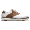 Foot Joy Zapatos Golf Footjoy Traditions Blanco Marrón Hombre -Fitness comercio zapatos golf footjoy traditions blanco marron hombre 4