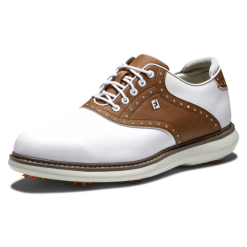 Foot Joy Zapatos Golf Footjoy Traditions Blanco Marrón Hombre -Fitness comercio zapatos golf footjoy traditions blanco marron hombre 7